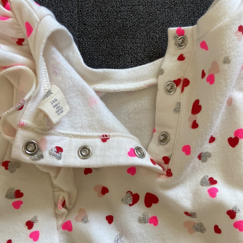 Tucker + Tate Long sleeve Heart Dress - Picture 4 of 5
